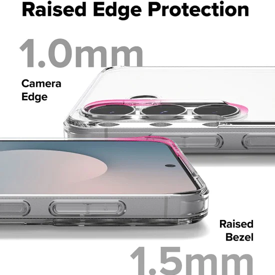 Калъф – Ringke Fusion – Samsung Galaxy S25 FE – Прозрачен