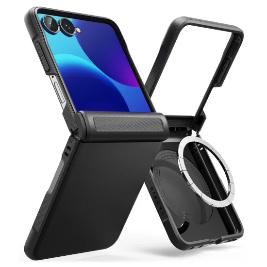Калъф Ringke Onyx Flap Magnetic - Samsung Galaxy Z Flip8 - Черен