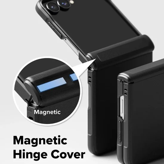 Калъф Ringke Onyx Flap Magnetic - Samsung Galaxy Z Flip8 - Черен