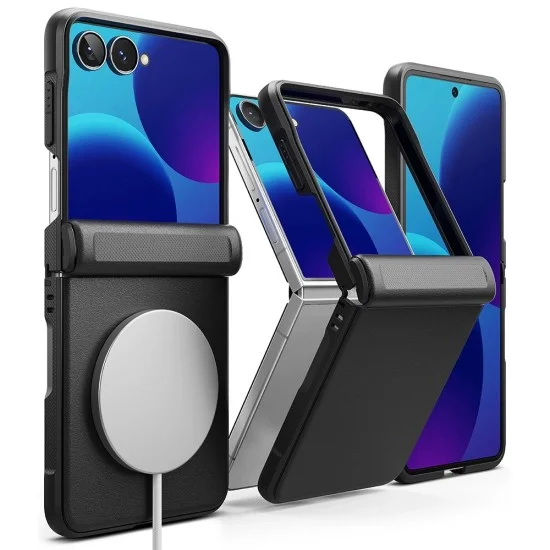 Калъф Ringke Onyx Flap Magnetic - Samsung Galaxy Z Flip8 - Черен