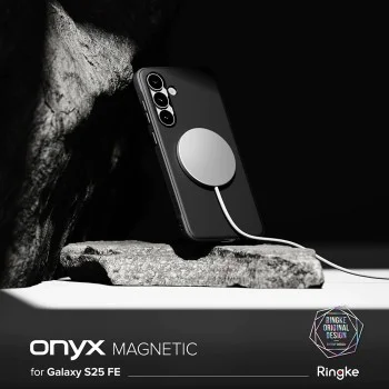 Калъф – Ringke Onyx MagSafe – Samsung Galaxy S25 FE – Черен