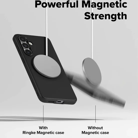 Калъф – Ringke Onyx MagSafe – Samsung Galaxy S25 FE – Черен