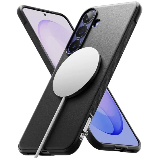 Калъф Ringke - Onyx MagSafe - Samsung Galaxy S26 FE - Черен