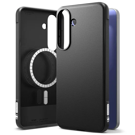 Калъф Ringke - Onyx MagSafe - Samsung Galaxy S26 FE - Черен