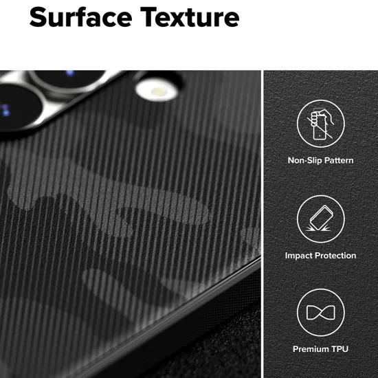 Калъф – Ringke Onyx – Samsung Galaxy S25 FE – Camo Black