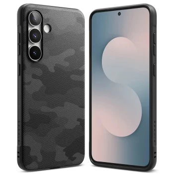 Калъф – Ringke Onyx – Samsung Galaxy S25 FE – Camo Black