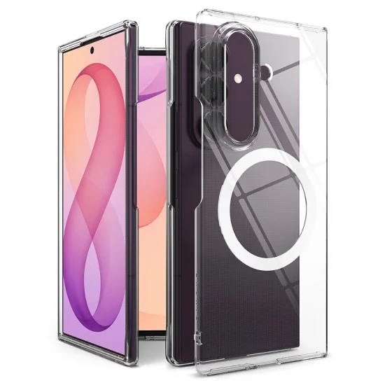 Калъф Ringke Slim Magnetic - Samsung Galaxy Z Fold8 Ultra - Прозрачен