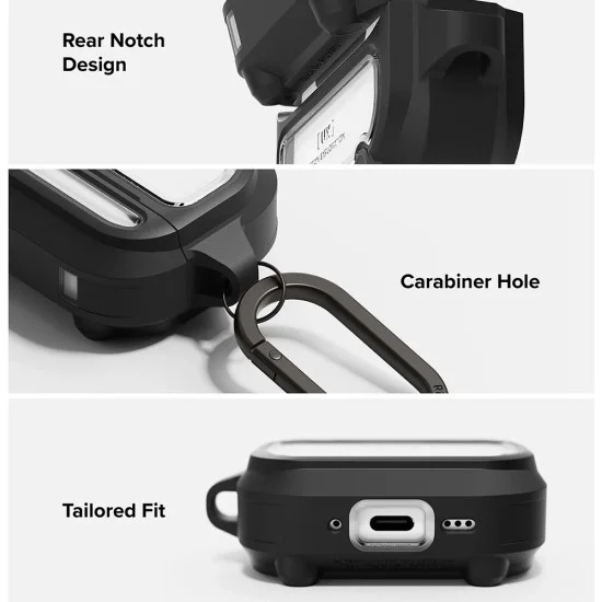 Калъф Ringke UX Magnetic - AirPods Pro 3 - Прозрачен