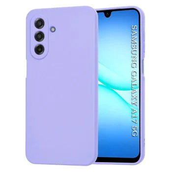 Калъф за SSamsung Galaxy A17 5G / A17 4G - Techsuit - SoftFlex - Светло лилав