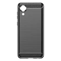 Калъф за Samsung Galaxy A03 Core - Carbon Silicone - Черен