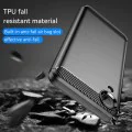 Калъф за Samsung Galaxy A03 Core - Carbon Silicone - Черен