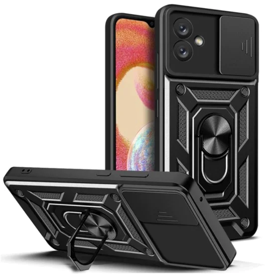 Калъф за Samsung Galaxy A04e / M04 - CamShield Series - черен