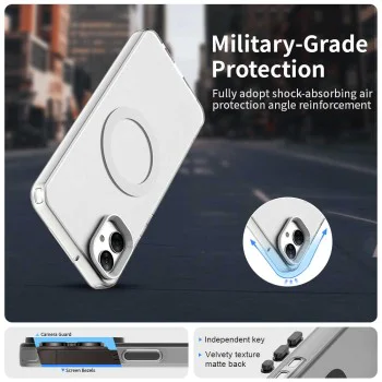 Калъф за Samsung Galaxy A05 - CandyCase MagSafe - Бял