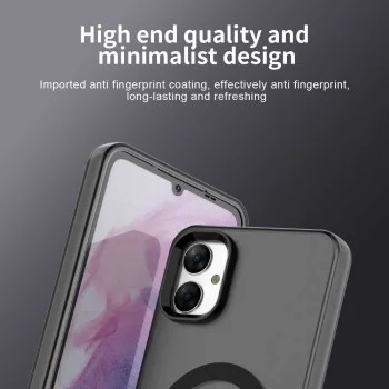 Калъф за Samsung Galaxy A05 - CandyCase MagSafe - Черен