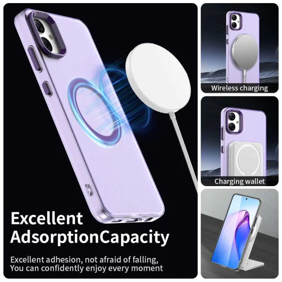 Калъф за Samsung Galaxy A05 - CandyCase MagSafe - Лилав