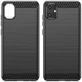 Калъф за Samsung Galaxy A05 - Carbon Silicone - Черен