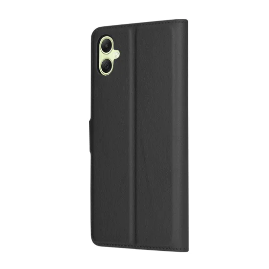 Калъф за Samsung Galaxy A05 - Кожено Протектор - Черен