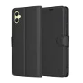 Калъф за Samsung Galaxy A05 - Кожено Протектор - Черен