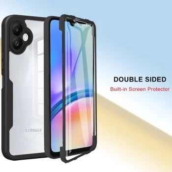 Калъф за Samsung Galaxy A05 + Протектор - ColorVerse 360 ​​Series - Лилав
