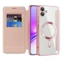 Калъф за Samsung Galaxy A05 - SmartMag Book Case - Розов