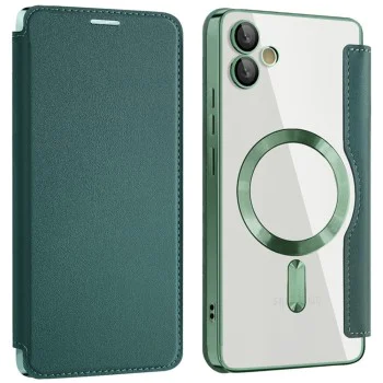Калъф за Samsung Galaxy A05 - SmartMag Book Case - Зелен