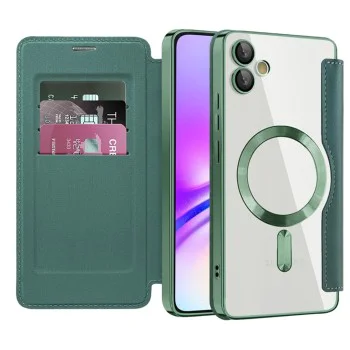 Калъф за Samsung Galaxy A05 - SmartMag Book Case - Зелен