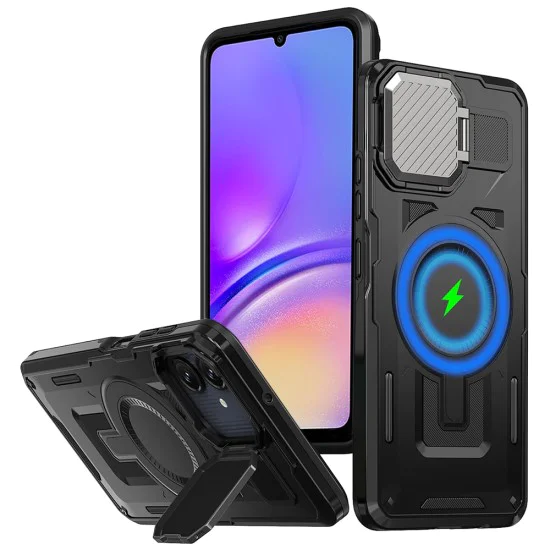 Калъф за Samsung Galaxy A05 - Techsuit - CamVault MagSafe - Черен