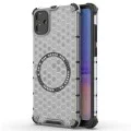 Калъф за Samsung Galaxy A05 - Techsuit - HoneyComb Shield MagSafe - Бял