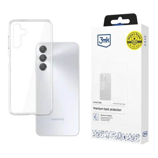 Калъф за Samsung Galaxy A05s - 3mk - Armor Case - Прозрачен