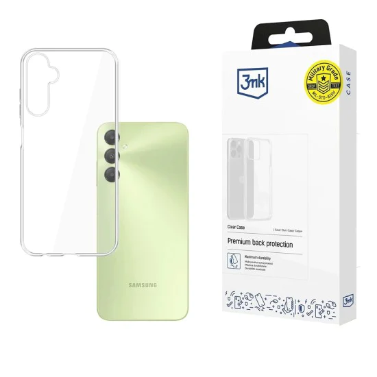 Калъф за Samsung Galaxy A05s - 3mk - Прозрачен Case - Прозрачен