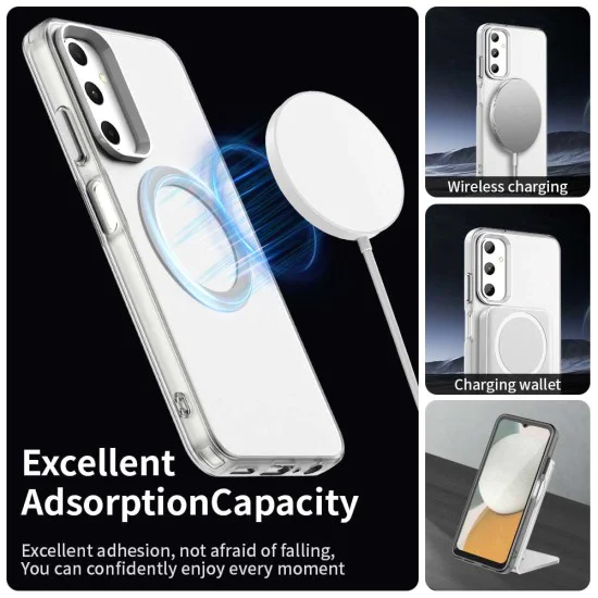 Калъф за Samsung Galaxy A05s - CandyCase MagSafe - Бял