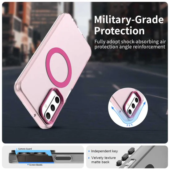 Калъф за Samsung Galaxy A05s - CandyCase MagSafe - Розов