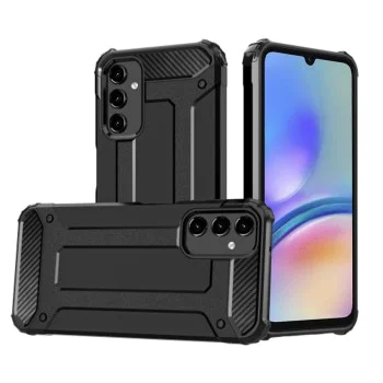 Калъф за Samsung Galaxy A05s - Hybrid Armor - Черен