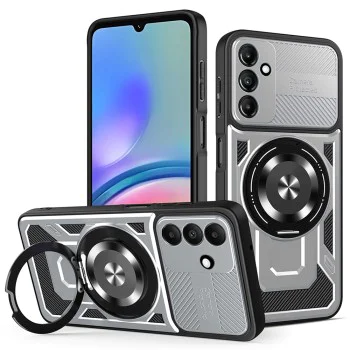 Калъф за Samsung Galaxy A05s - RuggedCam - Сив