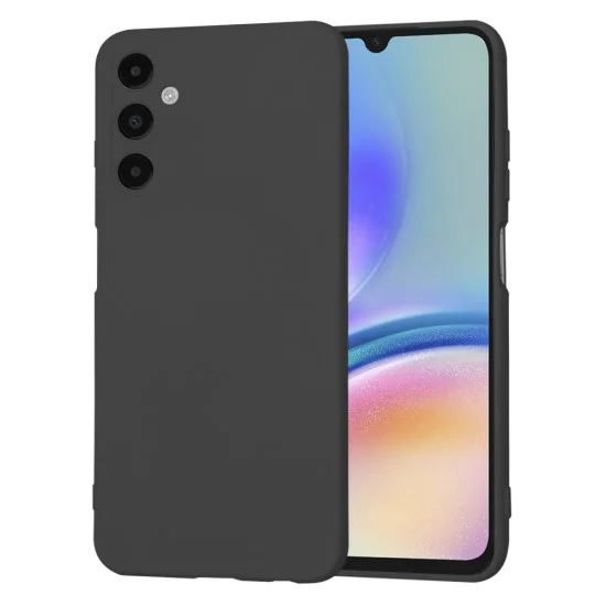 Калъф за Samsung Galaxy A05s - SoftFlex - черен