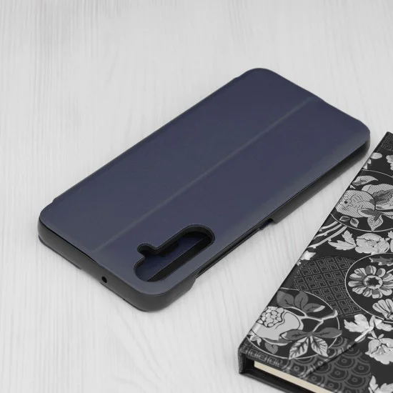Калъф за Samsung Galaxy A05s - eFold Series - Тъмно син