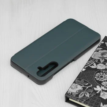 Калъф за Samsung Galaxy A05s - eFold Series - Тъмно зелен