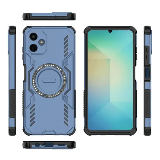 Калъф за Samsung Galaxy A06 - ArmorMag Case - Син