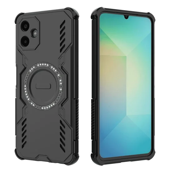 Калъф за Samsung Galaxy A06 - ArmorMag Case - черен