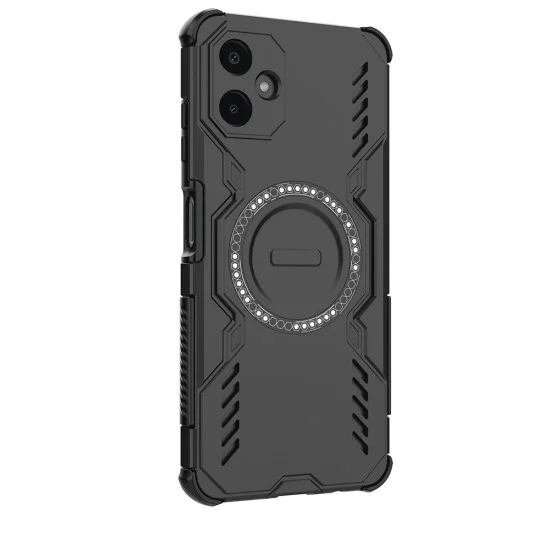 Калъф за Samsung Galaxy A06 - ArmorMag Case - черен