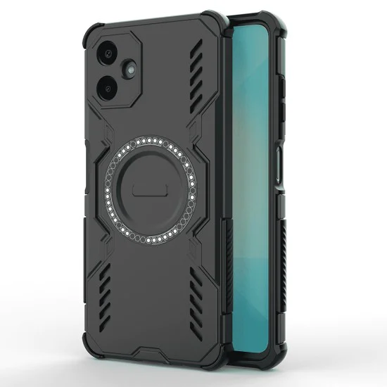 Калъф за Samsung Galaxy A06 - ArmorMag Case - черен