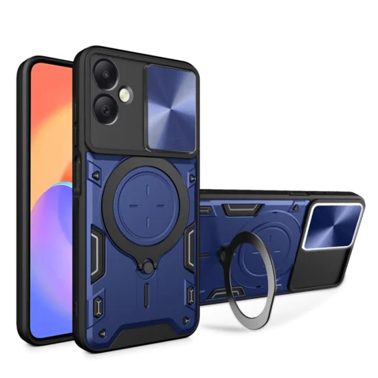 Калъф за Samsung Galaxy A06 - CamGuard Pro - син
