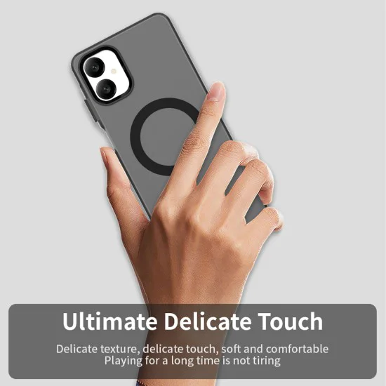 Калъф за Samsung Galaxy A06 - CandyCase MagSafe - Черен