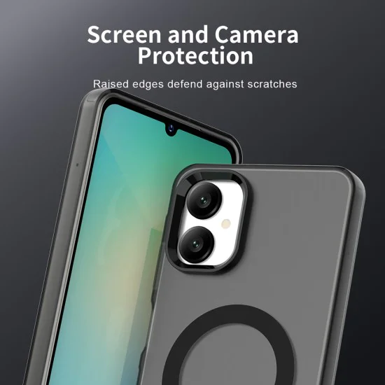 Калъф за Samsung Galaxy A06 - CandyCase MagSafe - Черен