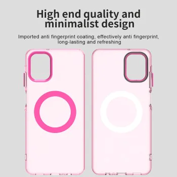 Калъф за Samsung Galaxy A06 - CandyCase MagSafe - Розов