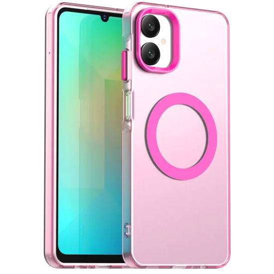 Калъф за Samsung Galaxy A06 - CandyCase MagSafe - Розов