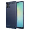 Калъф за Samsung Galaxy A06 - Carbon Silicone - Blue