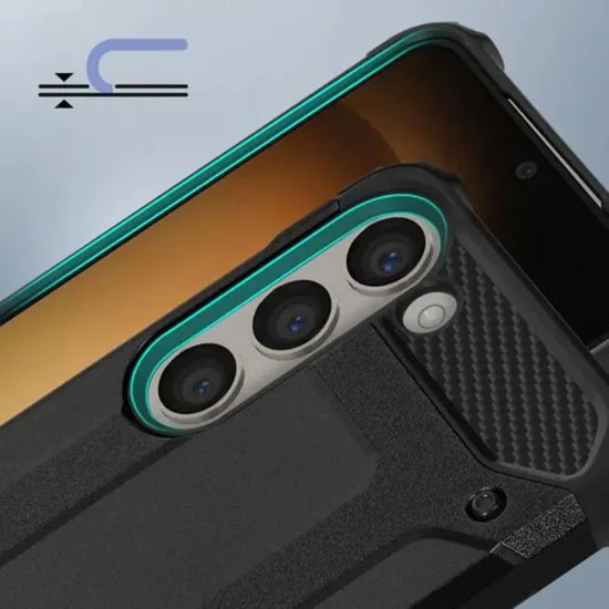 Калъф за Samsung Galaxy A06 - Hybrid Armor - Черен