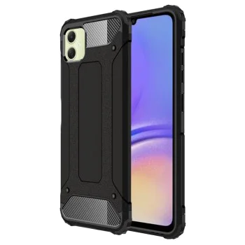 Калъф за Samsung Galaxy A06 - Hybrid Armor - Черен