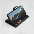 Калъф – Techsuit Leather Folio – Xiaomi Redmi 15C 4G / Redmi 15C 5G / Poco C85 4G – Черен